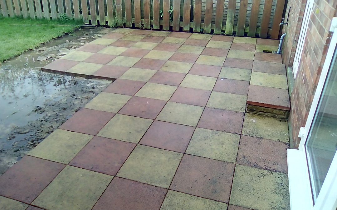 Jet Washing Patio – Anlaby, West Hull, Handyman