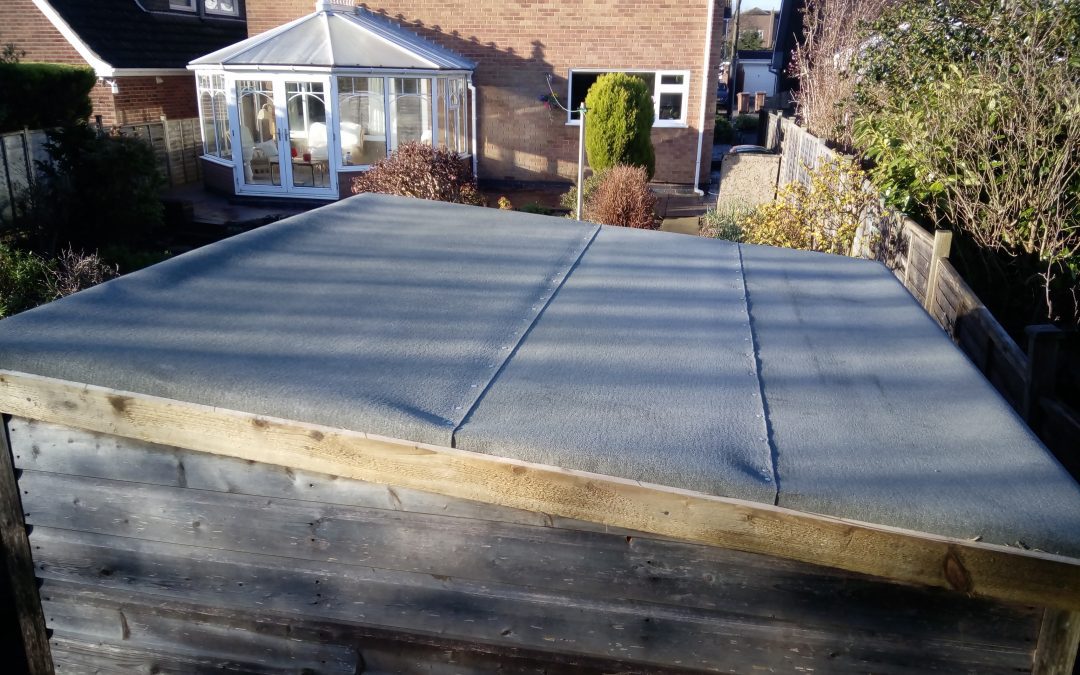 New Shed Roof Fitted – Kirk Ella – by West Hull Handyman