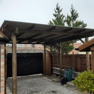 Finished Car Port 