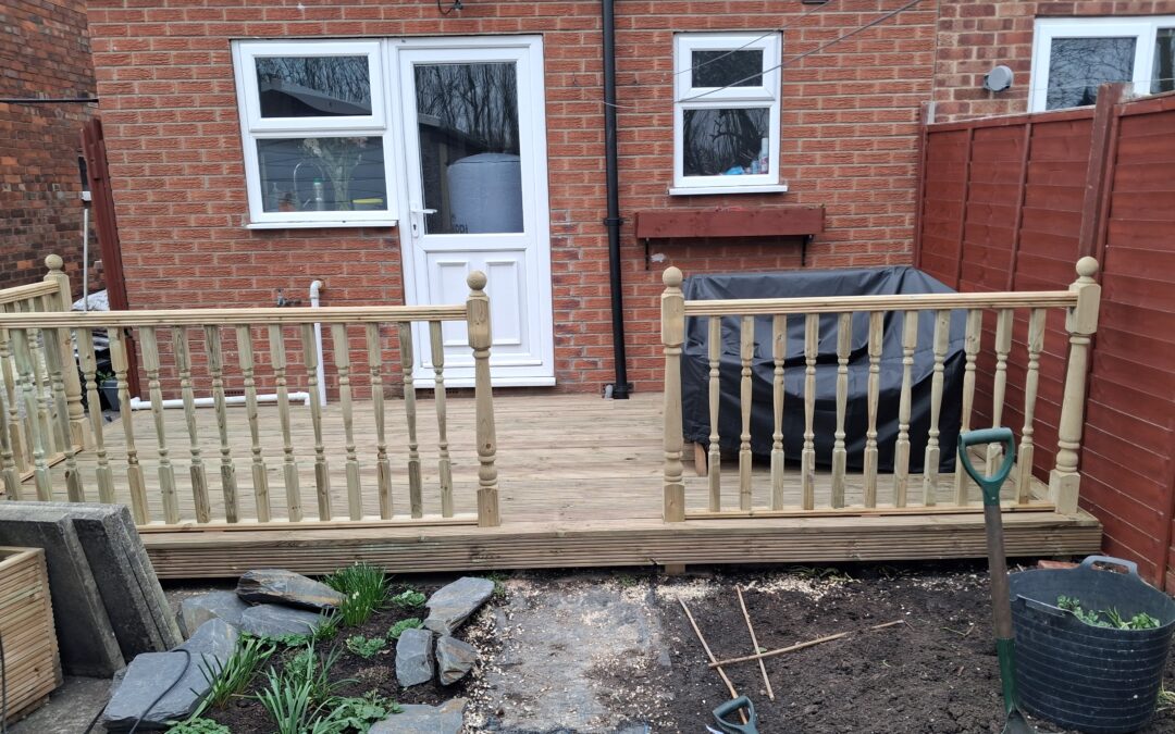 Timber decking Hessle near Hull